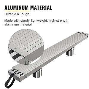 telescoping work plank