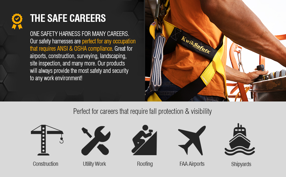 KwikSafety, Safety Harness, 